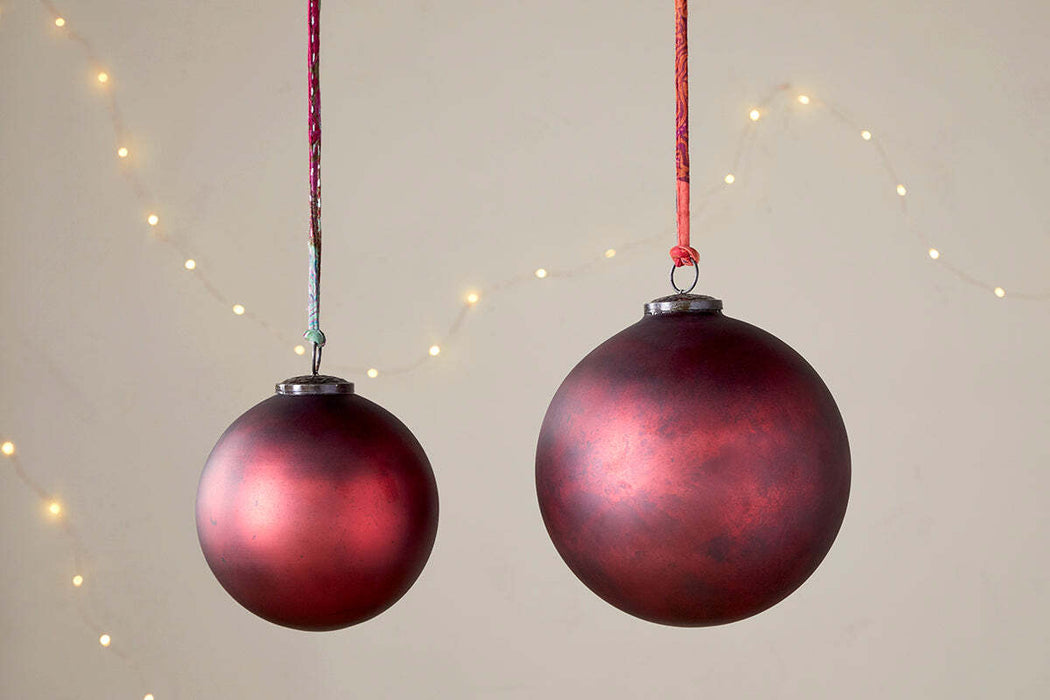 Oko Giant Bauble Matt Bordeaux