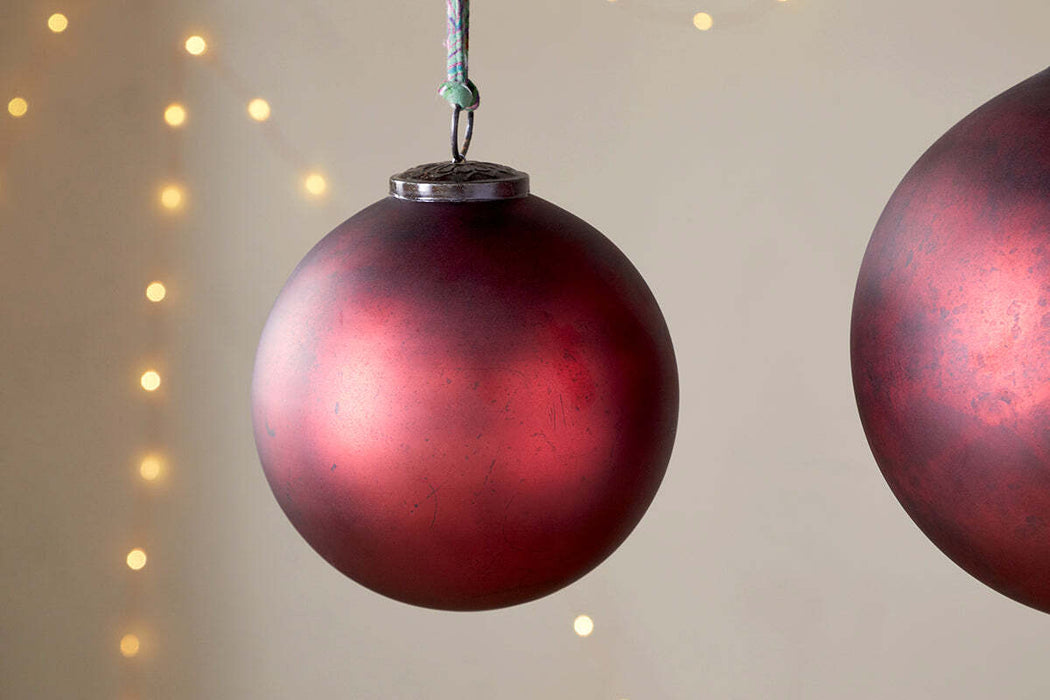 Oko Giant Bauble Matt Bordeaux