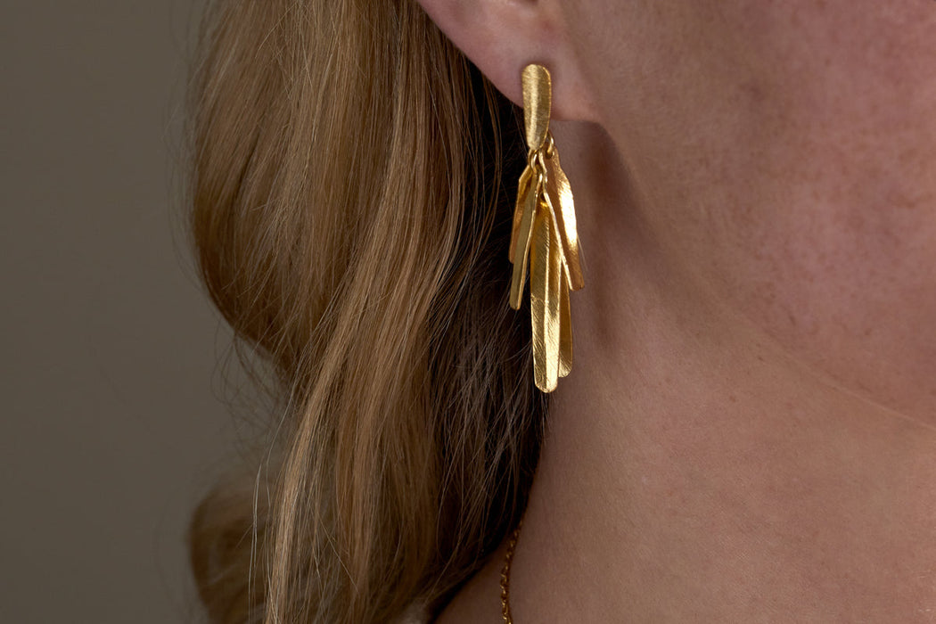 Omuti Earrings Gold