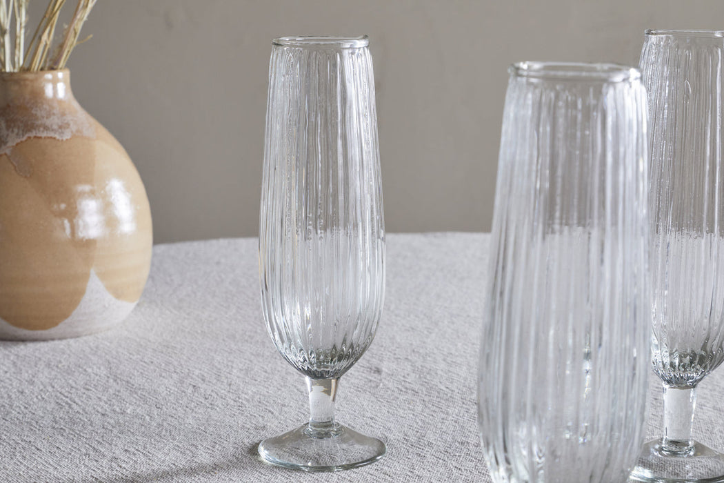 Otuba Champagne Flute Clear Set Of 4