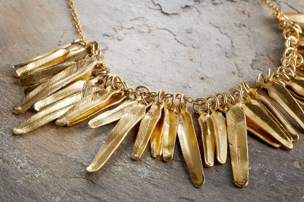 Omuti Necklace Gold