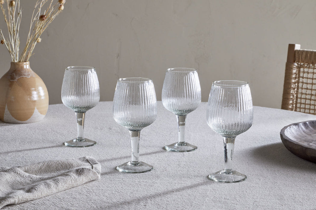 Otuba Wine Glass Clear Set Of 4