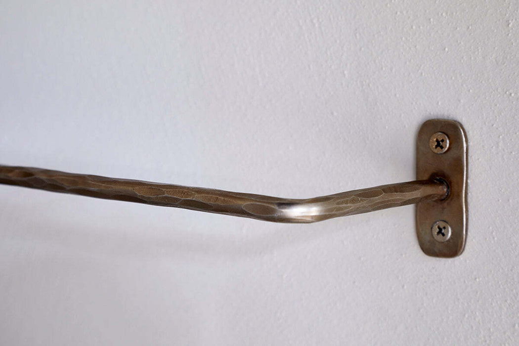 Olani Bathroom Hanging Rail Antique Brass