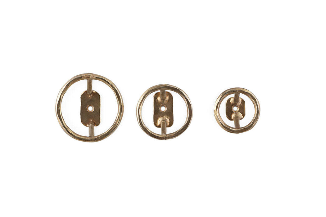 Olani Bathroom Hooks Antique Brass Set Of 3