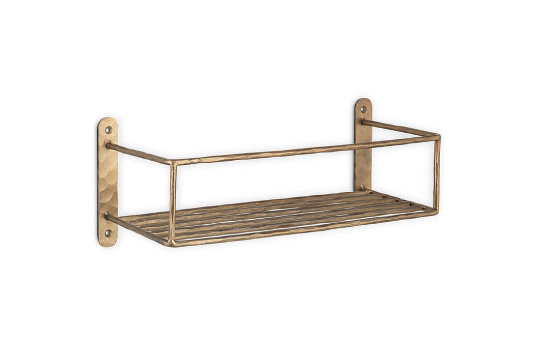 Olani Bathroom Shelf Antique Brass