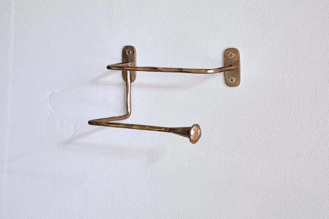 Olani Toilet Roll Holder Antique Brass