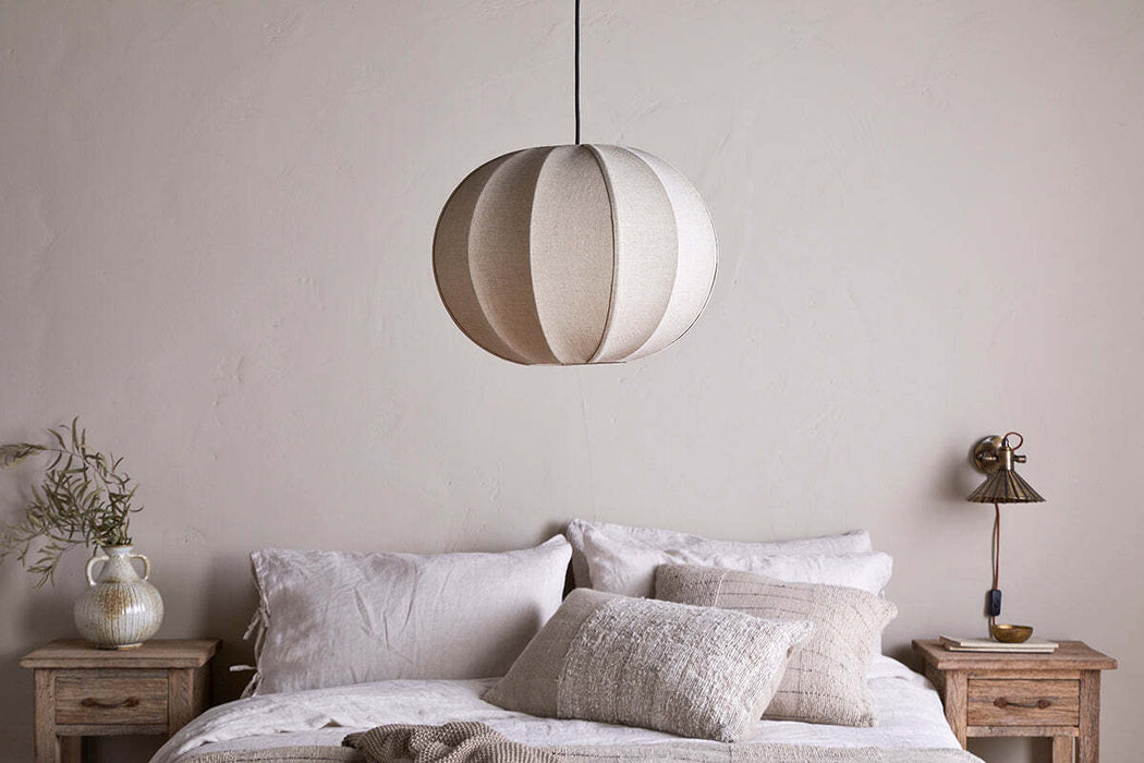 Orisa Linen Lampshade Off White