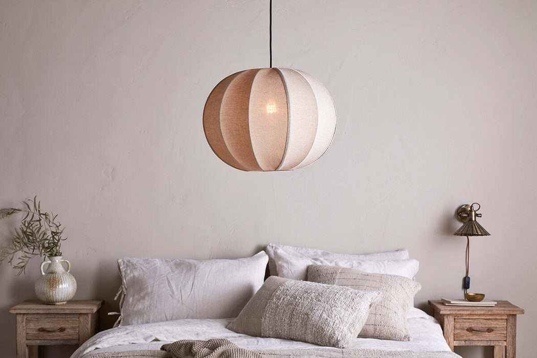Orisa Linen Lampshade Off White