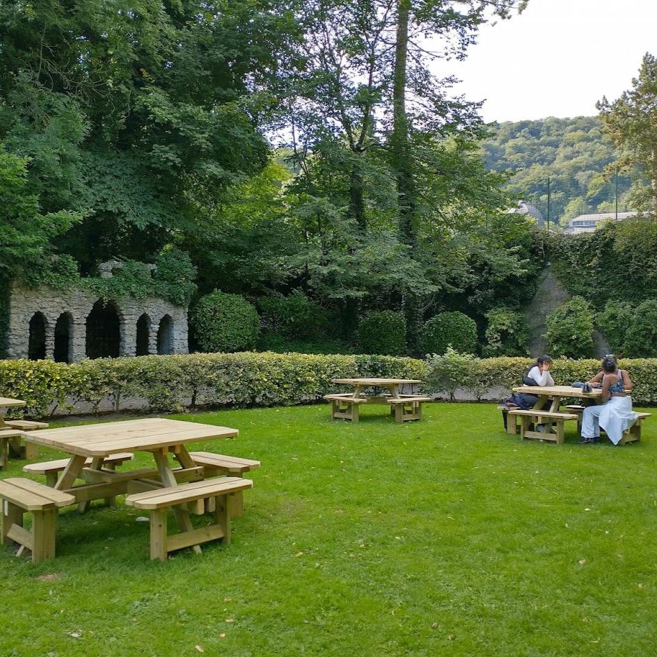 Square Wooden Picnic Table 8 Seater Outdoor Dining Set