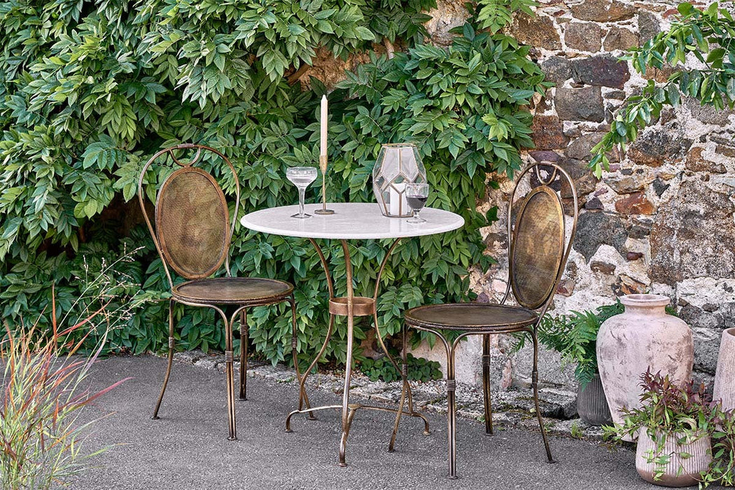 Parwaha Marble Bistro Table