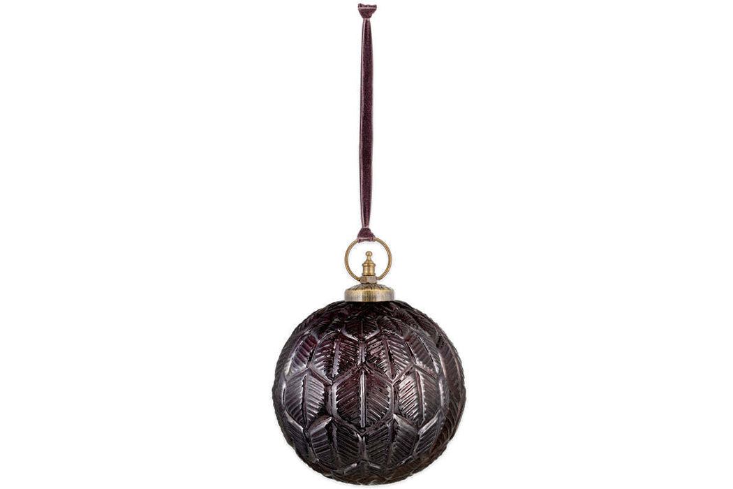 Patta Giant Bauble Burgundy