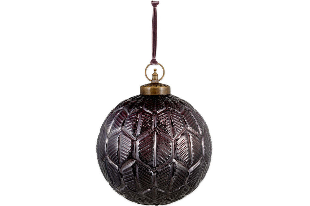 Patta Giant Bauble Burgundy
