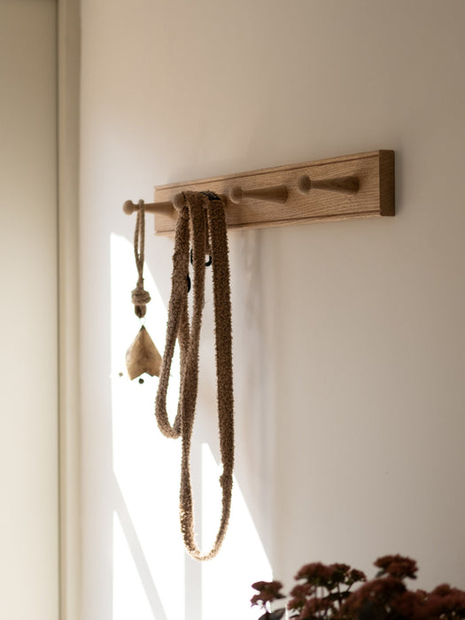 Oak Peg Rail - Natural