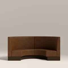 CULT Smooth Back Banquette Seating | Semi Circle