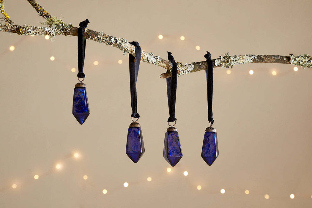 Ratnam Baubles Indigo Small Set Of 4