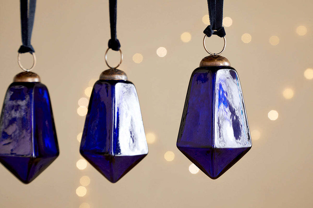 Ratnam Baubles Indigo Large Set Of 4