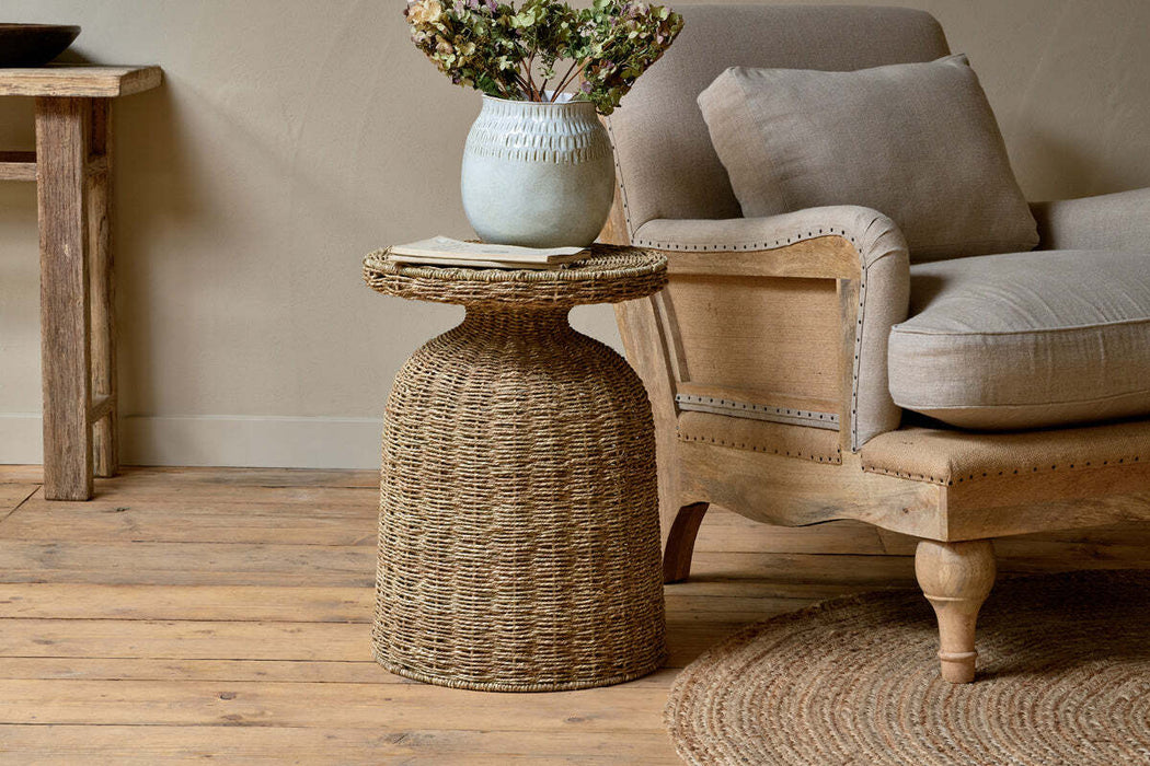 Rampura Rattan Side Table Natural