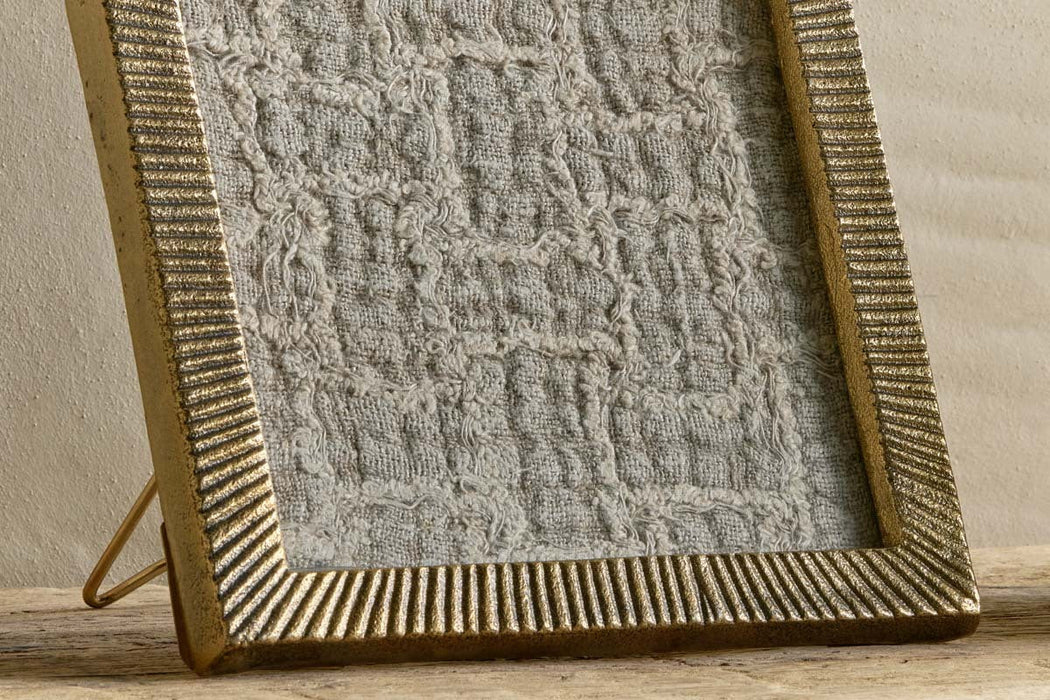 Ranoli Iron Etched Photoframe Antique Brass