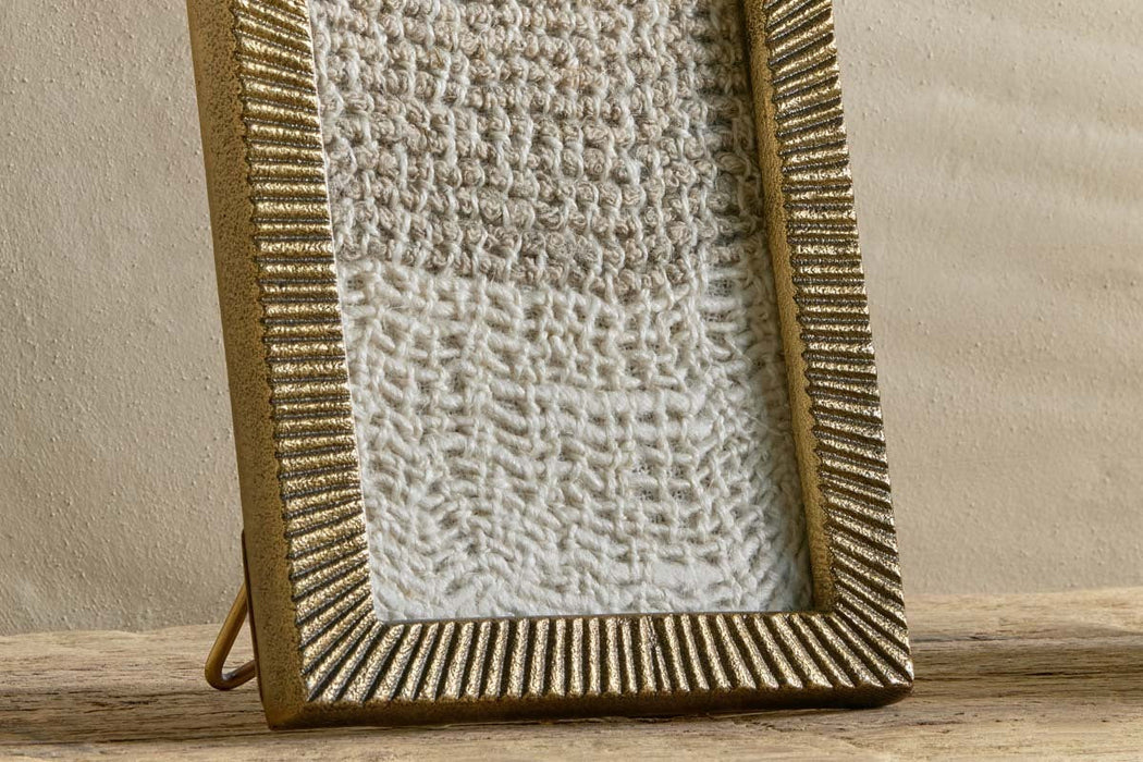 Ranoli Iron Etched Photoframe Antique Brass