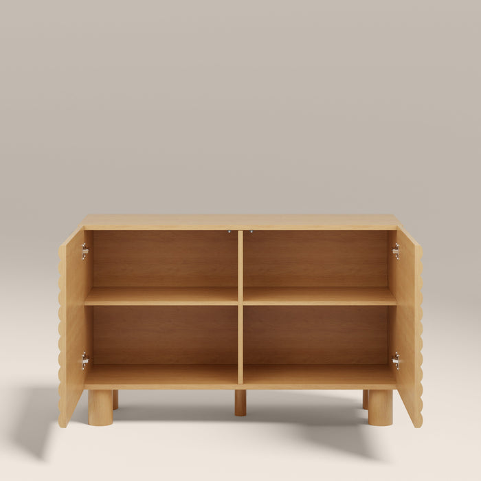 Raphael 2 Door Wooden Sideboard Oak