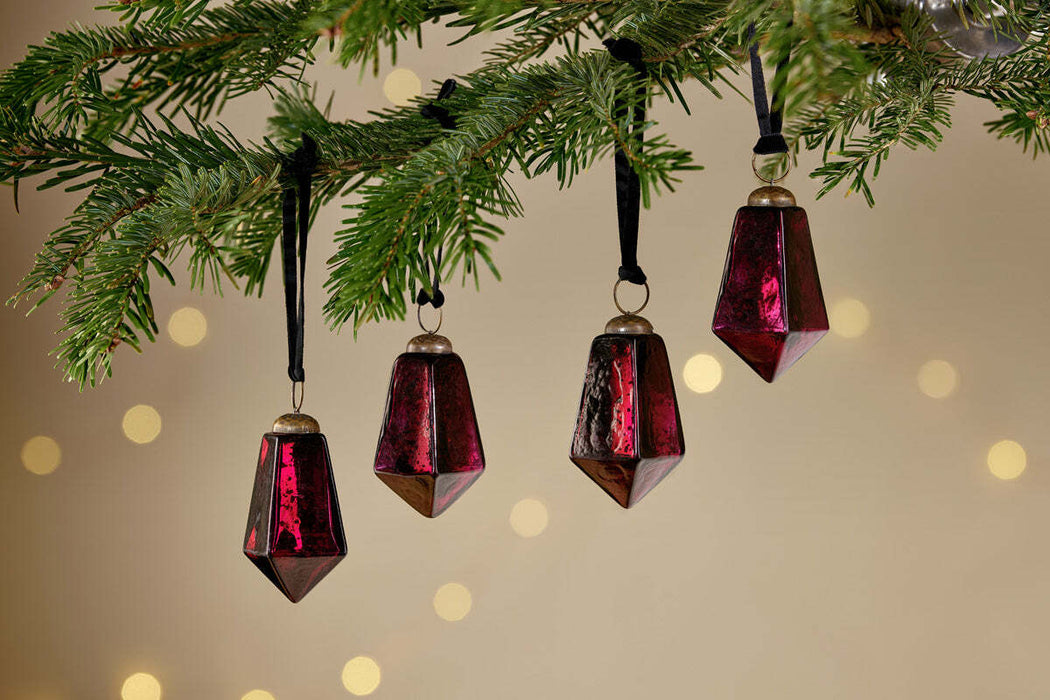 Ratnam Baubles Ruby Large Set Of 4