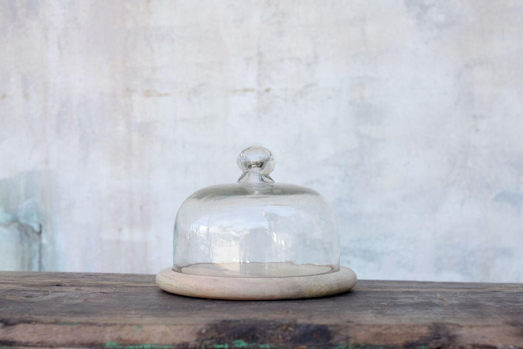Recycled Glass Bell Dome Small