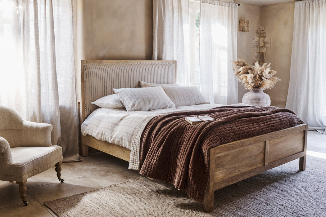 Sanja Stripe Bed Natural
