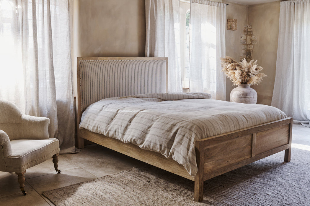 Sanja Stripe Bed Natural