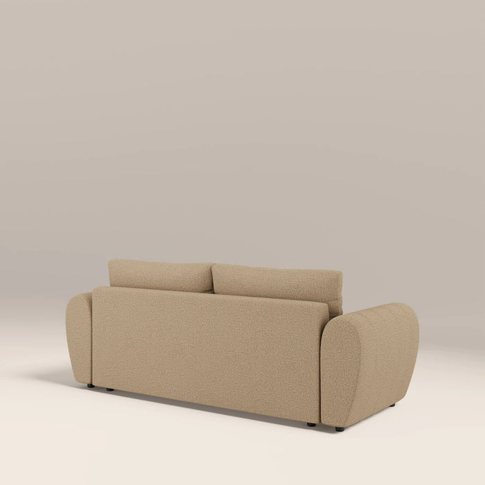 Aldbury 3 Seater Sofa Bed Speckled Latte Boucle