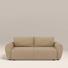 Aldbury 3 Seater Sofa Bed | Speckled Latte Boucle