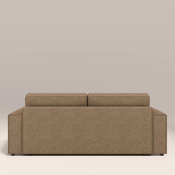 Ilana 3 Seater Sofa Bed Speckled Cappuccino Boucle