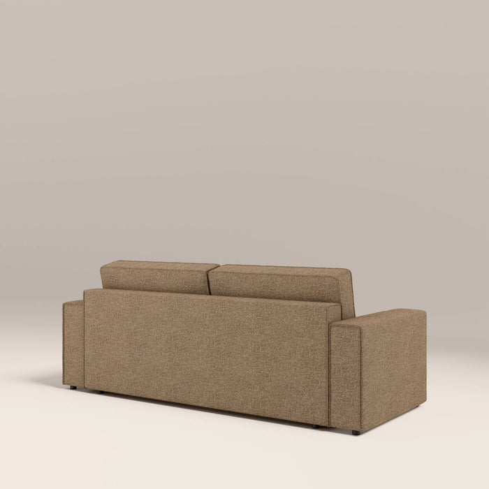 Ilana 3 Seater Sofa Bed Speckled Cappuccino Boucle