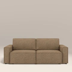 Ilana 3 Seater Sofa Bed | Speckled Cappuccino Boucle