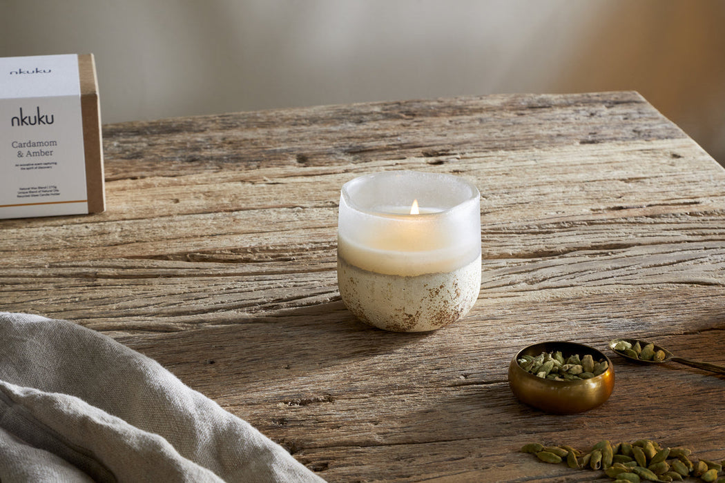 Cardamom Amber 1 Wick Scented Candle