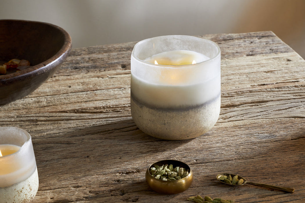 Cardamom Amber 3 Wick Scented Candle
