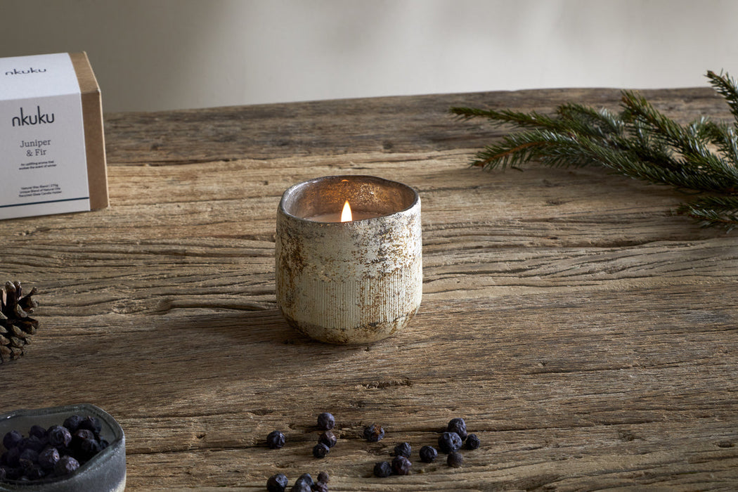 Juniper Fir 1 Wick Scented Candle