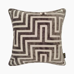 Connelly Square Cushion | Chocolate Brown Velvet