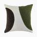 Charlie Square Cushion | Olive Green Boucle