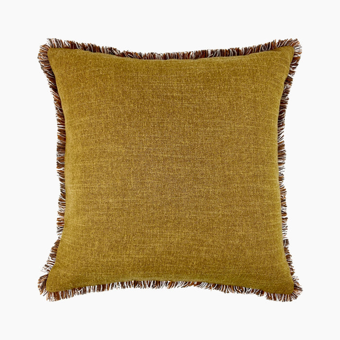 Tassa Square Cushion Whiskey Brown