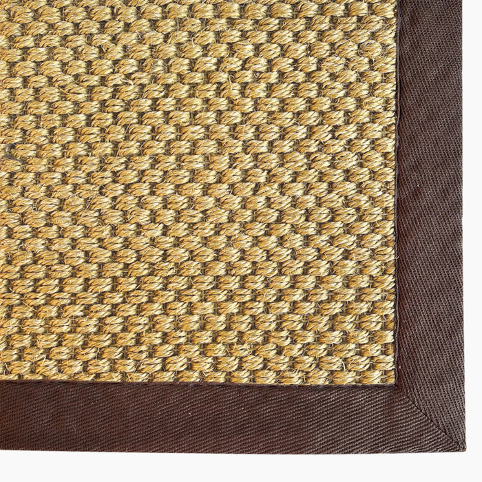 Romy Jute Runner Brown & Natural