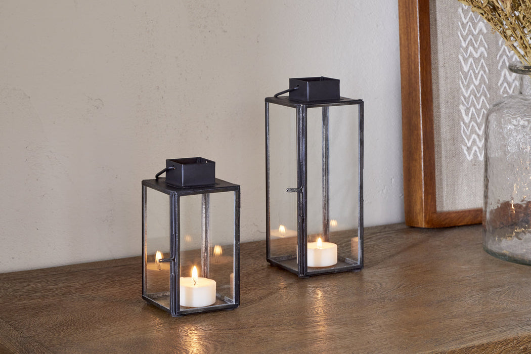 Sia Mini Table Lantern Black