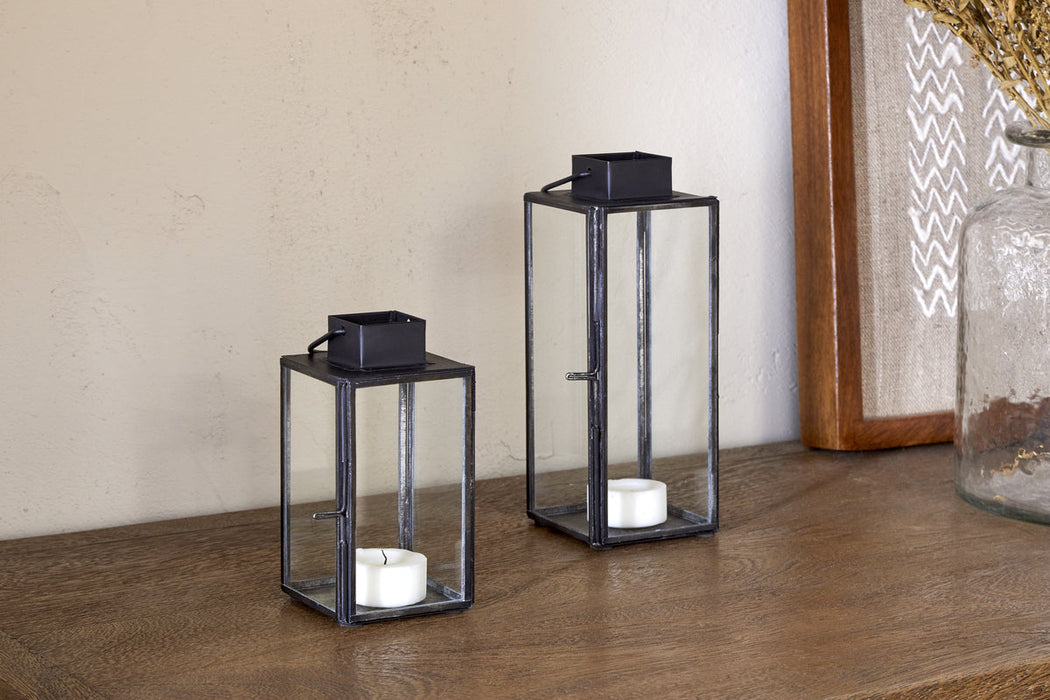 Sia Mini Table Lantern Black