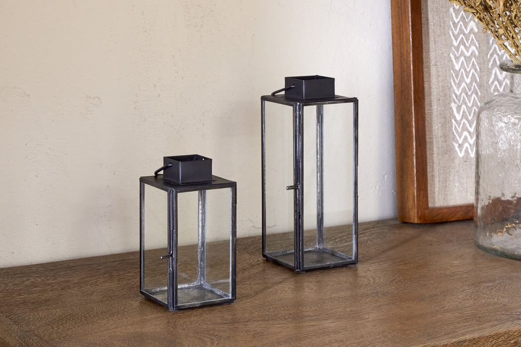 Sia Mini Table Lantern Black