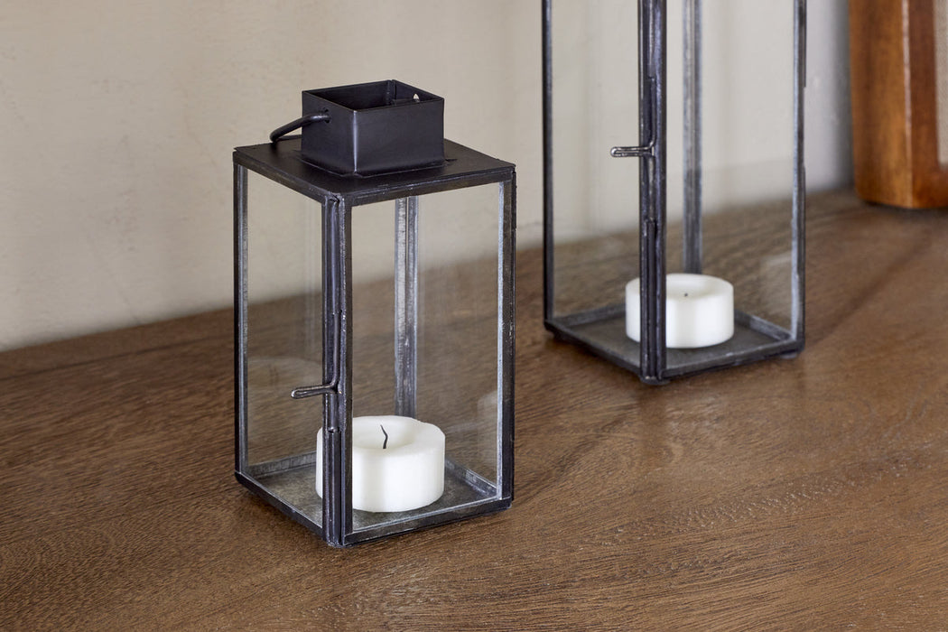 Sia Mini Table Lantern Black