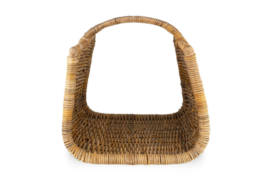 Sadra Rattan Log Basket Natural