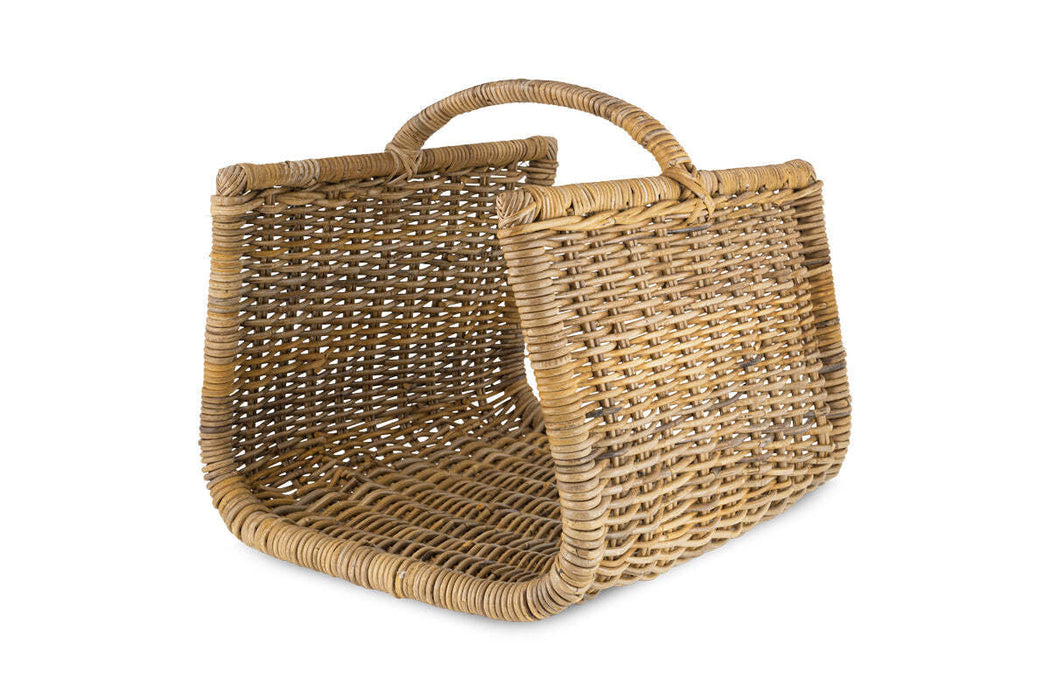 Sadra Rattan Log Basket Natural