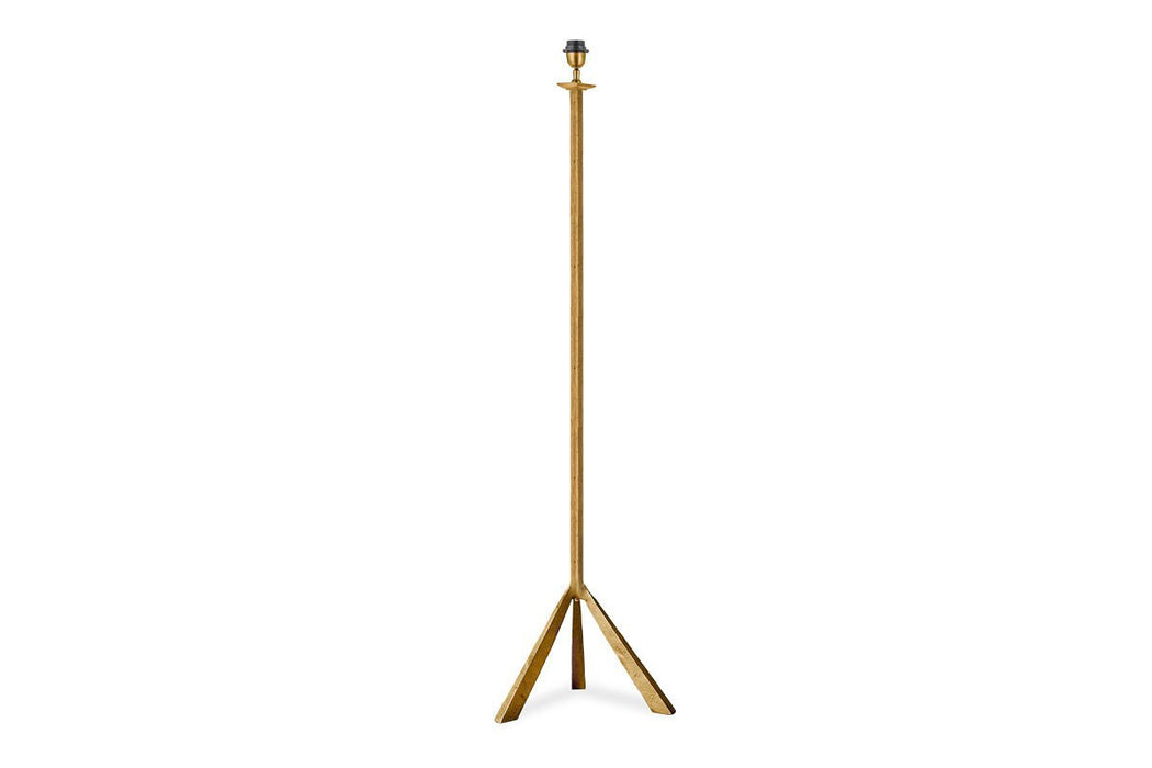 Sahhil Metal Tripod Floor Lamp - Antique Brass