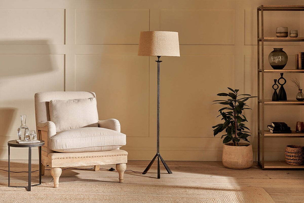 Sahhil Metal Tripod Floor Lamp Antique Bronze