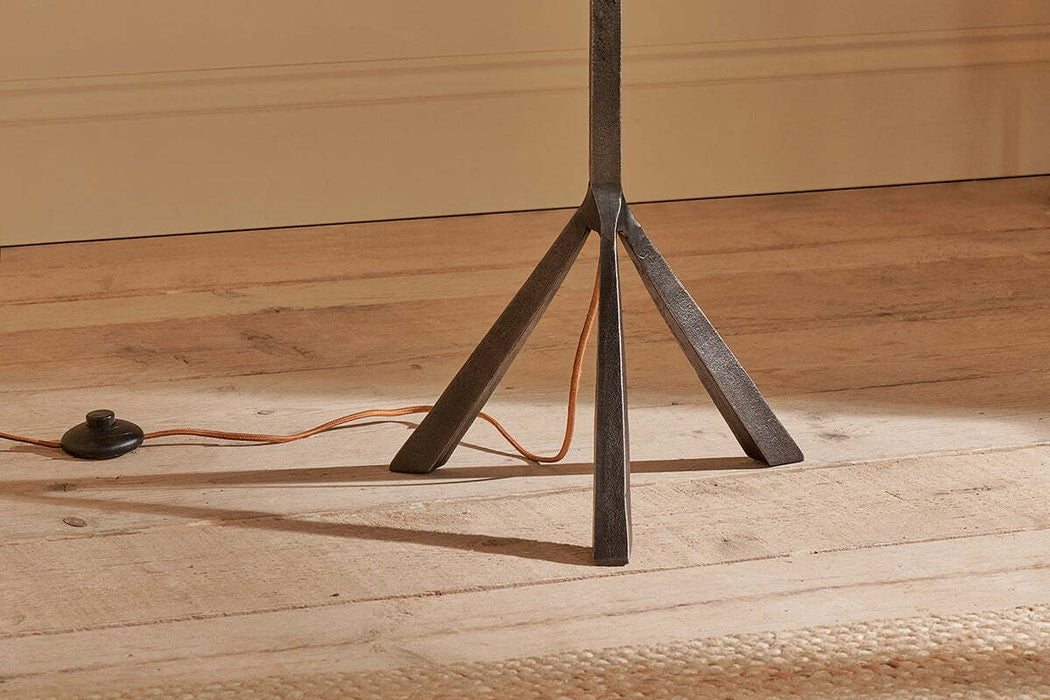 Sahhil Metal Tripod Floor Lamp Antique Bronze