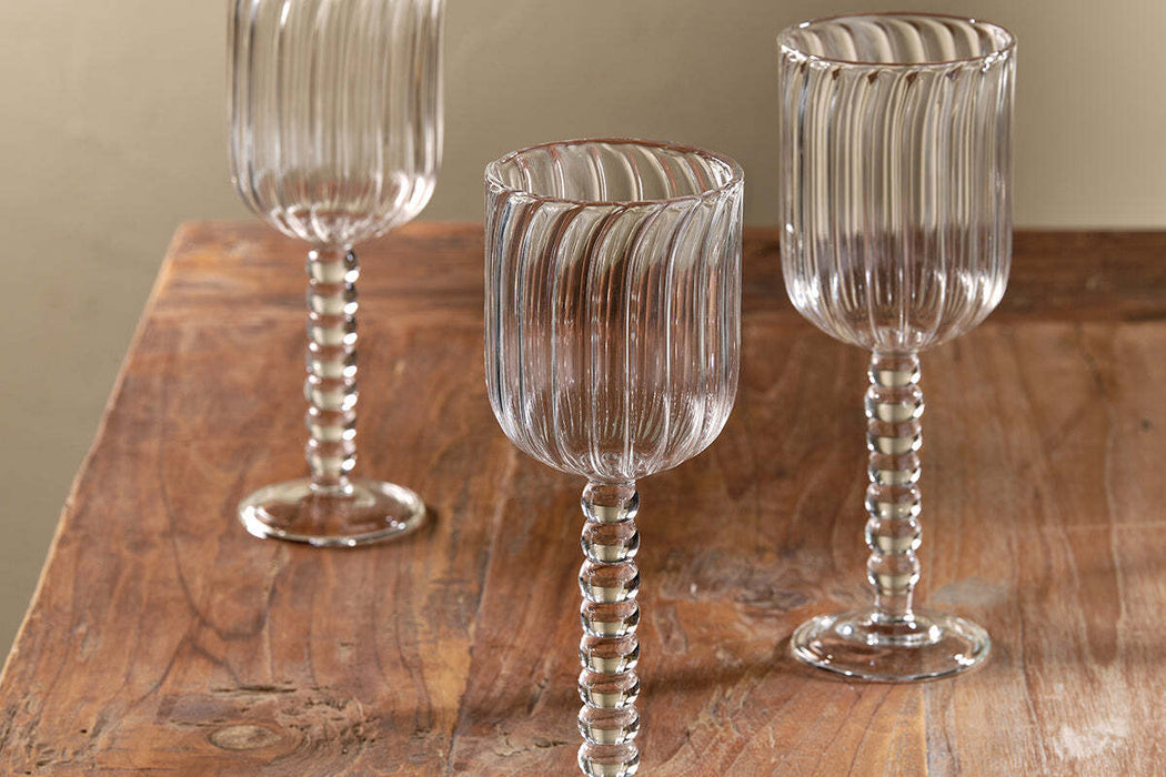 Santosa Wine Glass Clear Set Of 2
